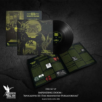 IMPENDING DOOM Apocalypse III (The Manifested Purgatorium) LP BLACK , PRE-ORDER [VINYL 12"]